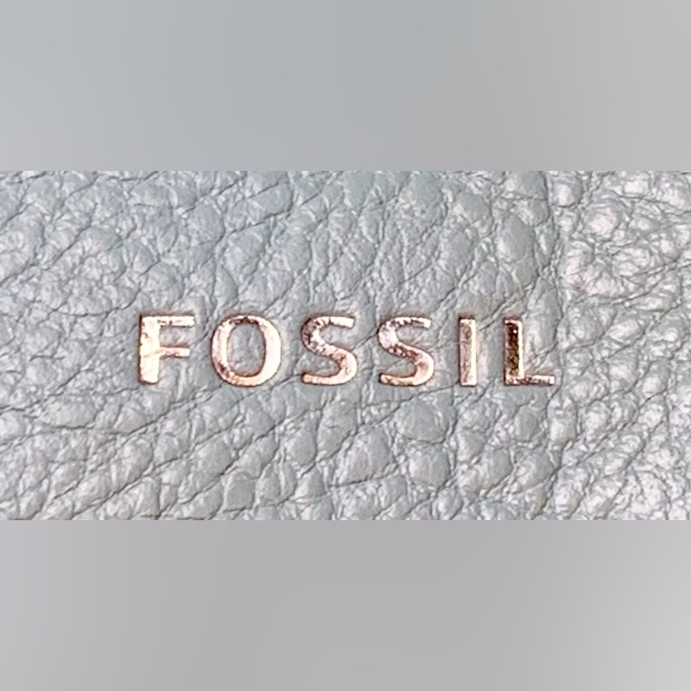 Sold🚨Fossil Turquoise Ice Parker Laptop Back pack w/ top Handle & Fringe design - Picture 9 of 13